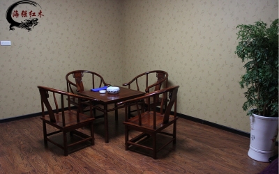 高档茶馆与人生就是博官网红木