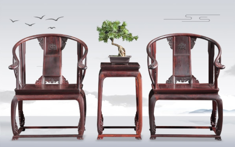 幼叶紫檀皇宫椅